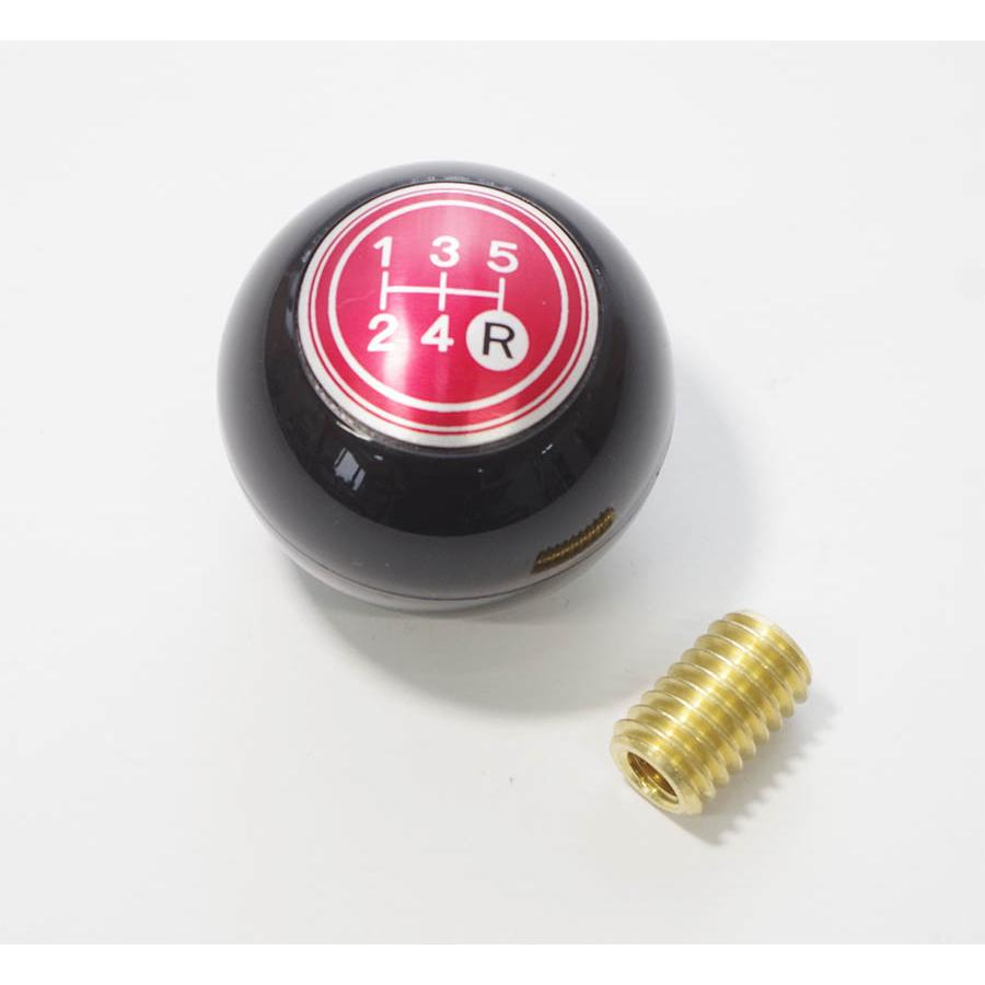 シフトノブ(5速、レッド)M8