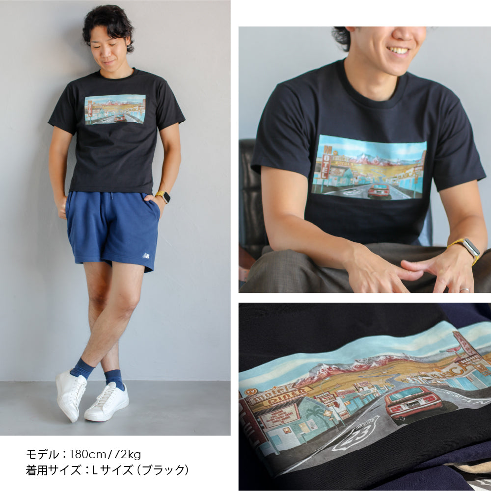 【日産 × クラシカ横浜】コラボ Tシャツ <旅路>