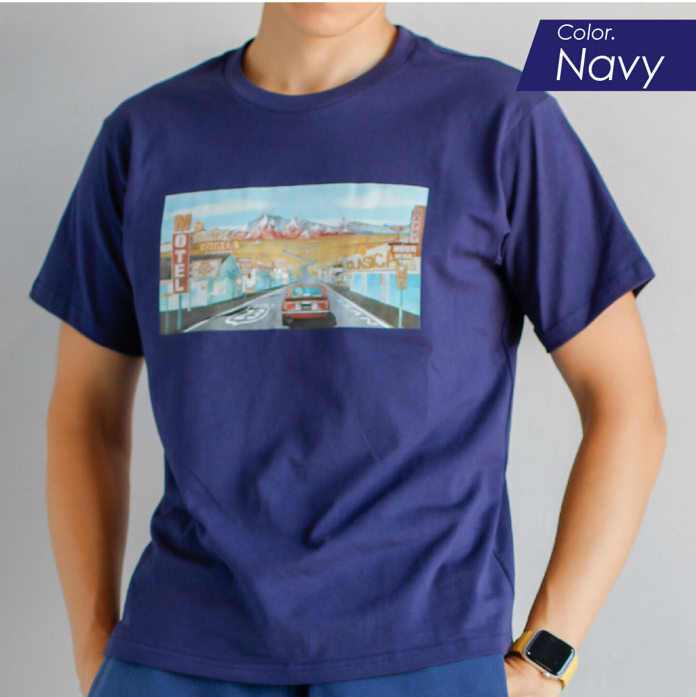 【日産 × クラシカ横浜】コラボ Tシャツ <旅路>