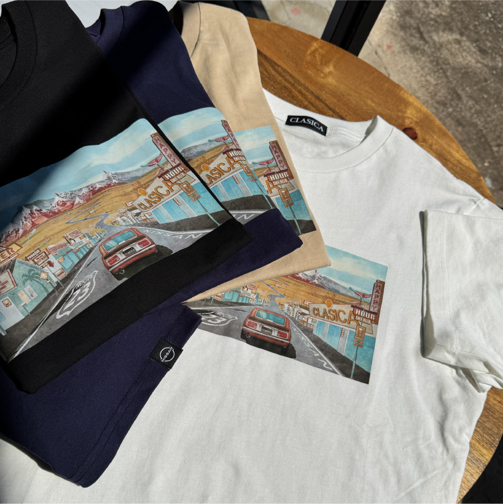 【日産 × クラシカ横浜】コラボ Tシャツ <旅路>