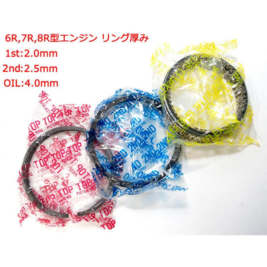 ピストンリングセット(6R,7R,8R)