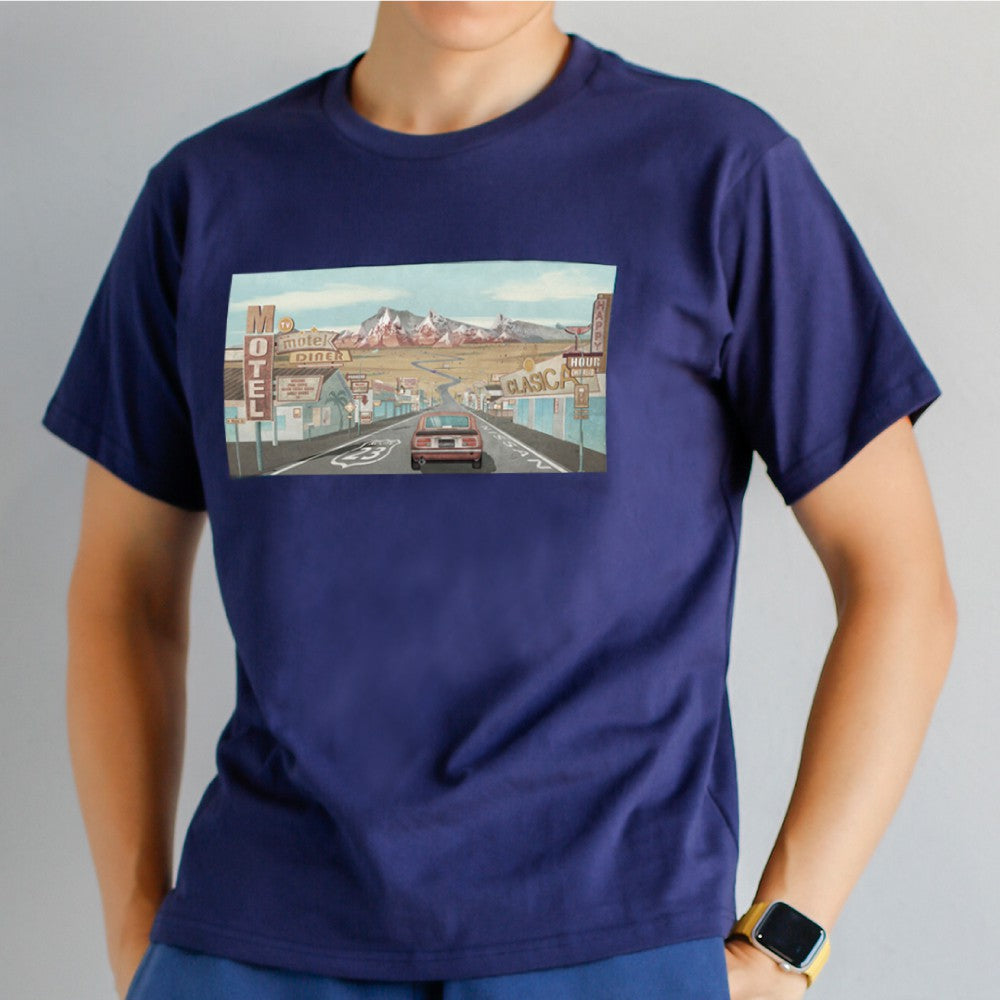 【日産 × クラシカ横浜】コラボ Tシャツ ＜旅路＞