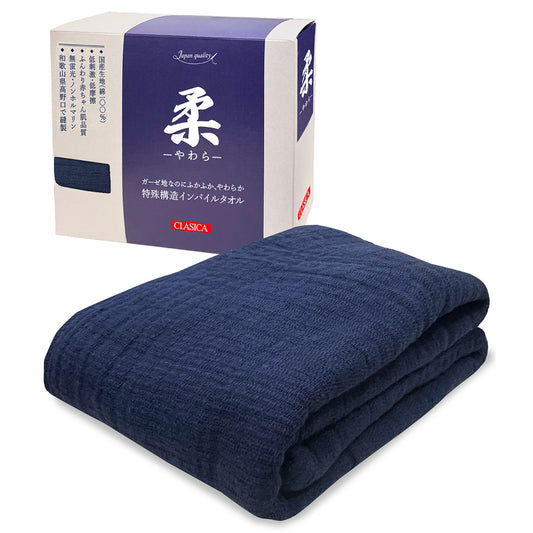 【クラシカオリジナル】綿100％ インパイルフェイスタオル 柔（やわら）