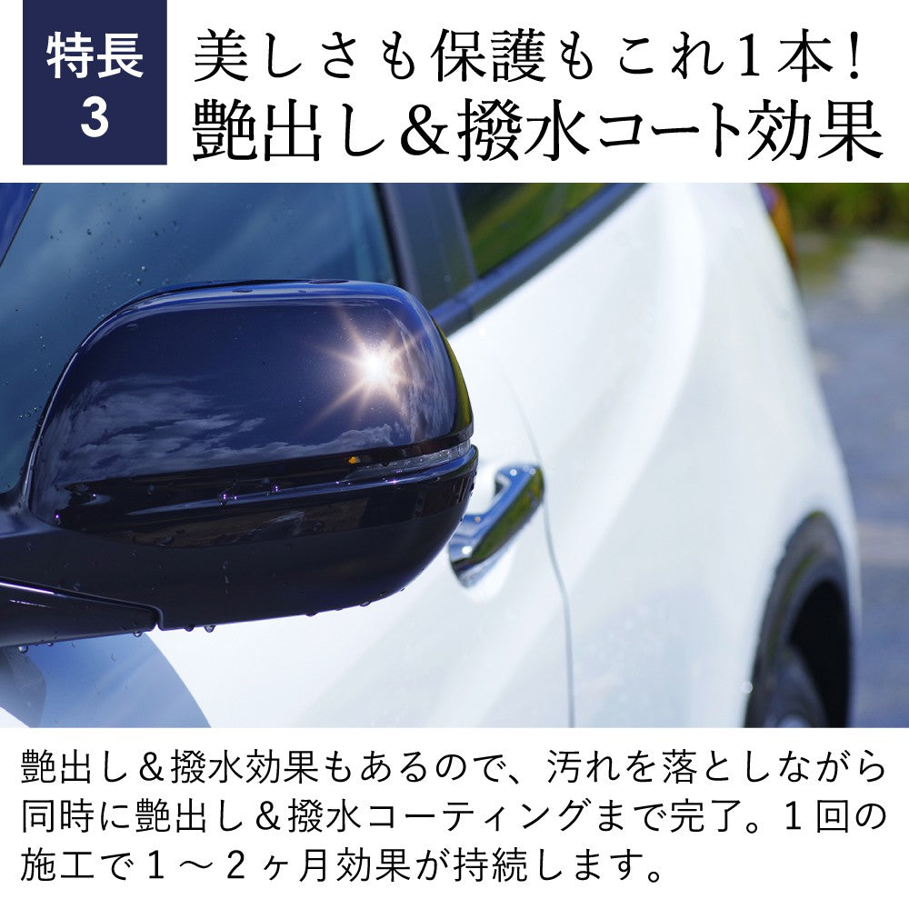 水のいらない洗車スプレー 瞬（しゅん）