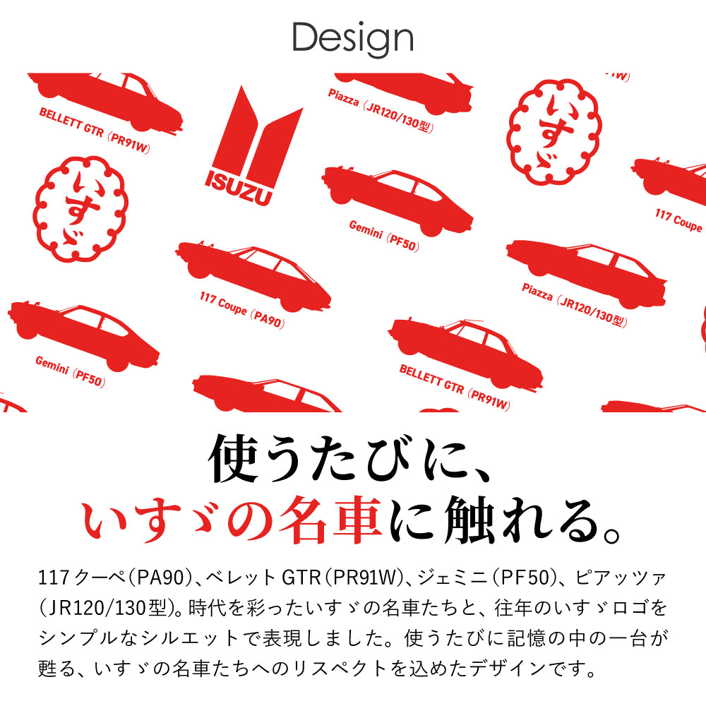 【いすゞ × クラシカ横浜】いすゞの名車マイクロファイバーロールクロス