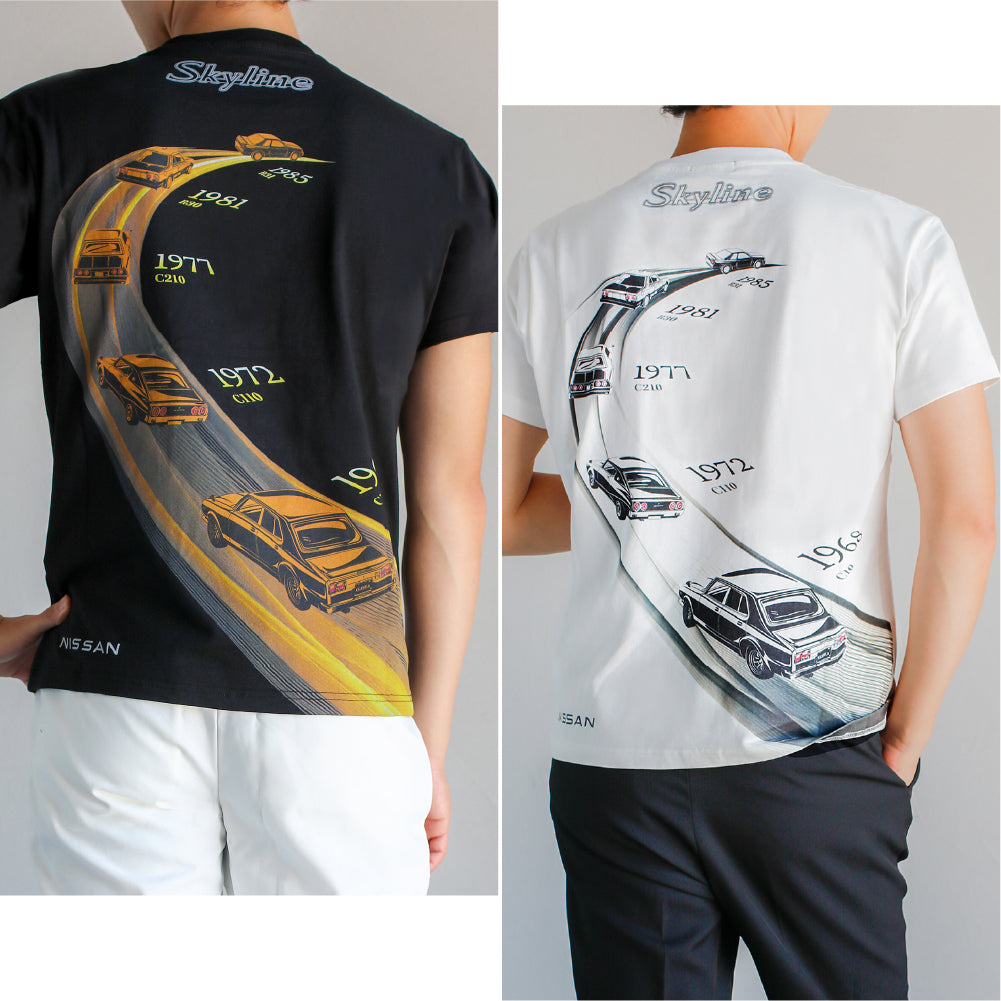 【日産 × クラシカ横浜】コラボ Tシャツ ＜軌跡＞