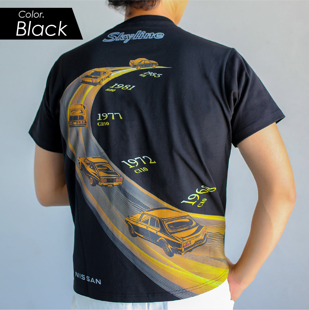 【日産 × クラシカ横浜】コラボ Tシャツ ＜軌跡＞