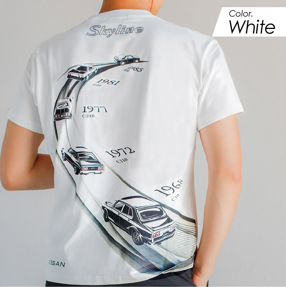 【日産 × クラシカ横浜】コラボ Tシャツ ＜軌跡＞