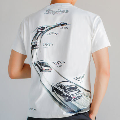 【日産 × クラシカ横浜】コラボ Tシャツ ＜軌跡＞
