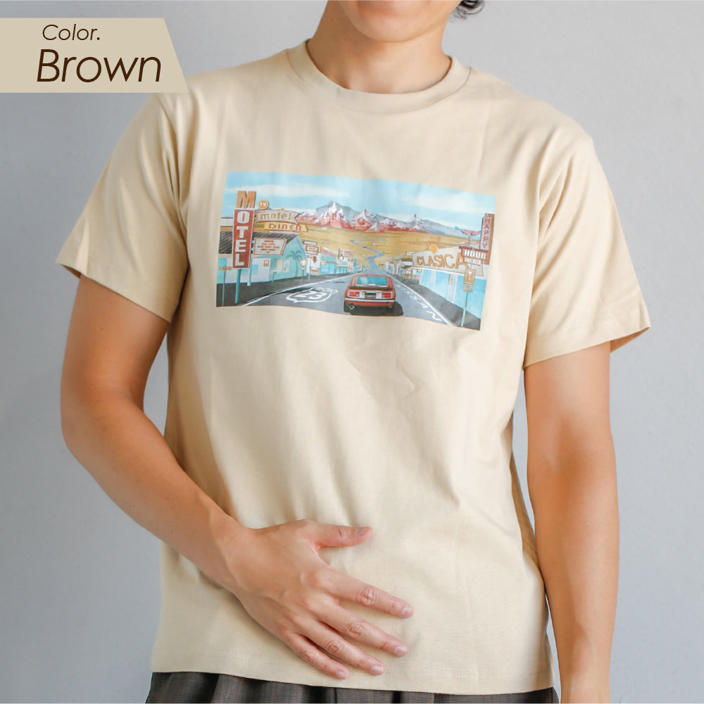 【日産 × クラシカ横浜】コラボ Tシャツ ＜旅路＞