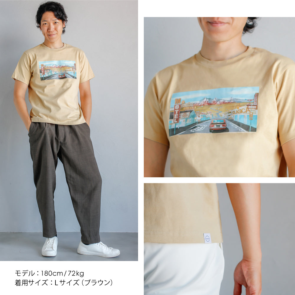 【日産 × クラシカ横浜】コラボ Tシャツ ＜旅路＞