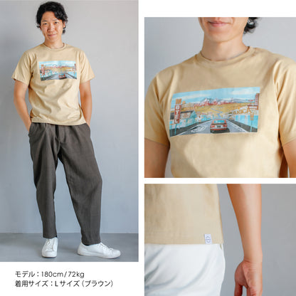 【日産 × クラシカ横浜】コラボ Tシャツ ＜旅路＞
